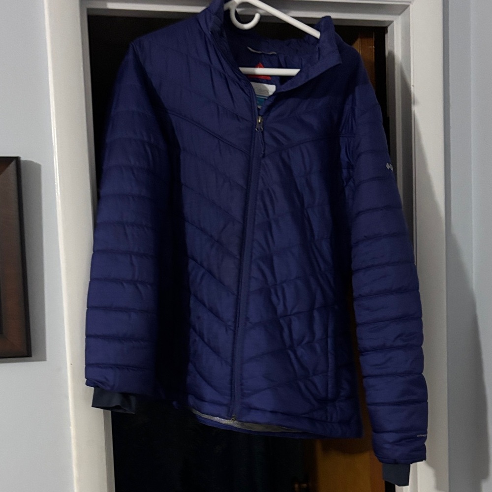 Purple Quilted Jacket